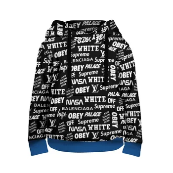 

Children's sweatshirt 3D brand names