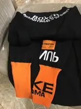 Knitted Tops Pullovers Tight Sweater Turtleneck Thin Long-Sleeve Harajuku Black Letter