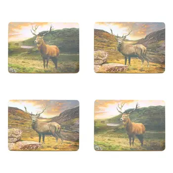 

Stands on Cork deer 4 PCs 29x22 cm