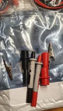 Alligator-Clip Probe Cable Test-Hook Banana-Plug Cleqee P1308b 8PCS 4MM