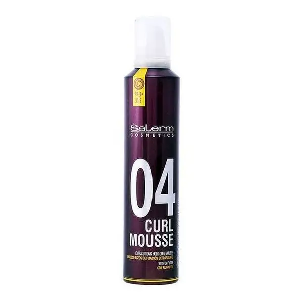 Extrastrong Top Gel Curl Mousse Salerm | Красота и здоровье