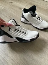 Zapatillas de baloncesto transpirables para hombre y mujer, calzado deportivo antideslizante con amortiguación, para entrenamiento de gimnasia