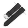 Handmade Watch Strap 18mm 19mm 20mm 22mm Leather Strap Black Brown Blue Breathable Porous Watchbands # C ► Photo 3/6