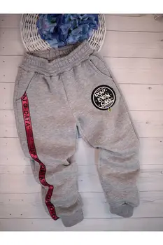 

Grey Boys girls Tracksuits Seasons autumn winter sweatpants kids girl boys sports casual cotton clothing outfit Models