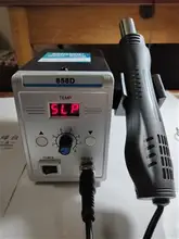 Pistola de aire caliente 858D, estación de soldadura 2 en 1, 700W, 110V, 220V, BGA refundido, SMD, SMT, herramienta de reparación de soldadura, pistola de calor, LED Digital