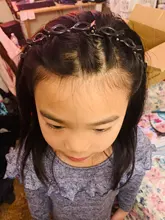 Hoop Braider Hair-Clip Burst-Pin Styling-Tool Air-Weave-Head Multi-Storey Wisp Black