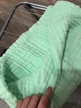 Manta de muselina para bebé recién nacido, edredón de algodón, 6 capas, Invierno