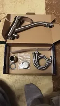 Mixer Tap Kitchen Faucet Nickel-Brushed Frap Torneira Water-Purification Brass-Body 