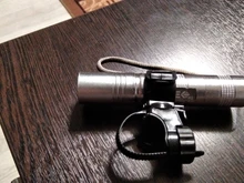 Soporte para linterna de bicicleta con rotación de 360 grados, Clip ajustable para lámpara de luz de bicicleta