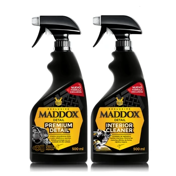 

Interior Care Kit-textile upholstery cleaner and bright finish dashboard.