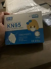 KN95 chico máscaras niños Mascarillas más grueso KN95 polvo máscara protectora boca FFP2 respirador FFP3