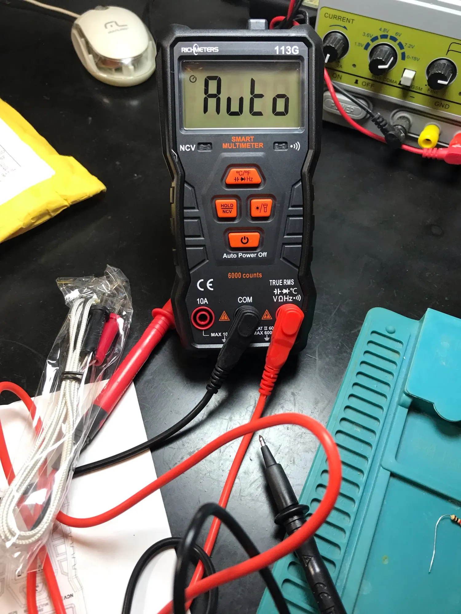 Отзыв о товаре Цифровой мультиметр RICHMETERS RM113G, 6000 отсчетов, автоматический измеритель напряжения постоянногопеременного тока, Бесконтактный индикатор непрерывности, RM113ADE с магнитом от пользователя L***a