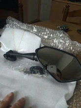 LMoDri-Espejos retrovisores para motocicleta de carreras, accesorio para Honda CBR F4 F4i / RC51 / RVT 1000 DD250E/DD300/350 HYOSUNG GT