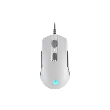 

Corsair M55 Rgb Pro, Ambidextro, optical, Usb, 12400 Dpi, Blan