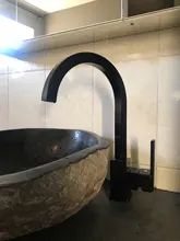 Tap Faucet-Space Kitchen-Sink Water-Mixer FRAP Hot-And-Cold-Water Rotation Aluminum YF40010