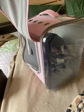 Bolsa de transporte portátil para perros y gatos, cápsula espacial transpirable, bolsa de viaje para astronauta, mochila transparente para mascotas pequeñas para exteriores