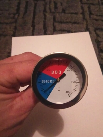 Stainless Steel BBQ Food Kitchen Thermometer photo review