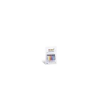

TEMPERA PRIMO in 12 ML aluminum tube BLISTER 5 assorted colors