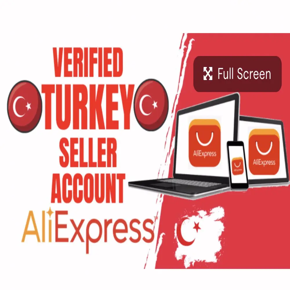 Cuenta de Francia y Turquía, vendedor de Aliexpress