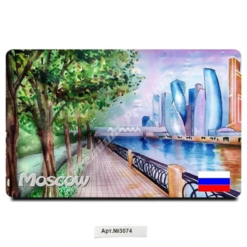 

Souvenir Vinyl magnet "Moscow", Russia, (dimensions: 54x86mm). Free shipping.