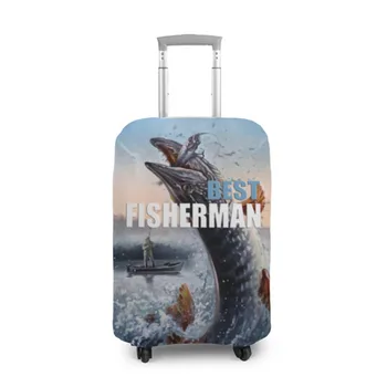 

Suitcase cover 3D best fisherman