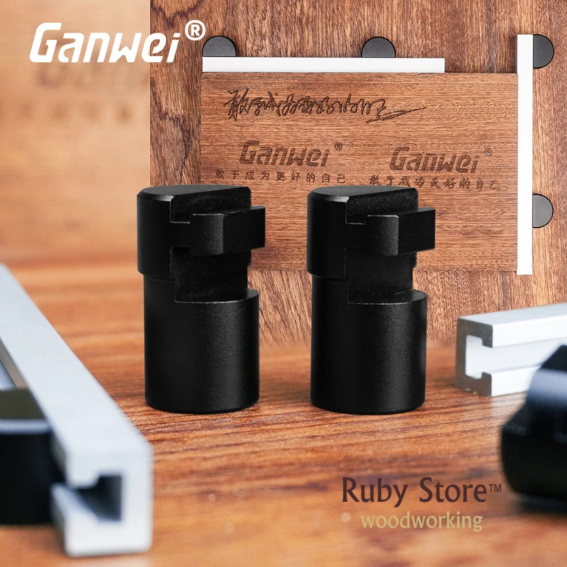 SET of 4 Benchdogs + 2 T-tracks Workbench Planing Stop Ganwei | Инструменты