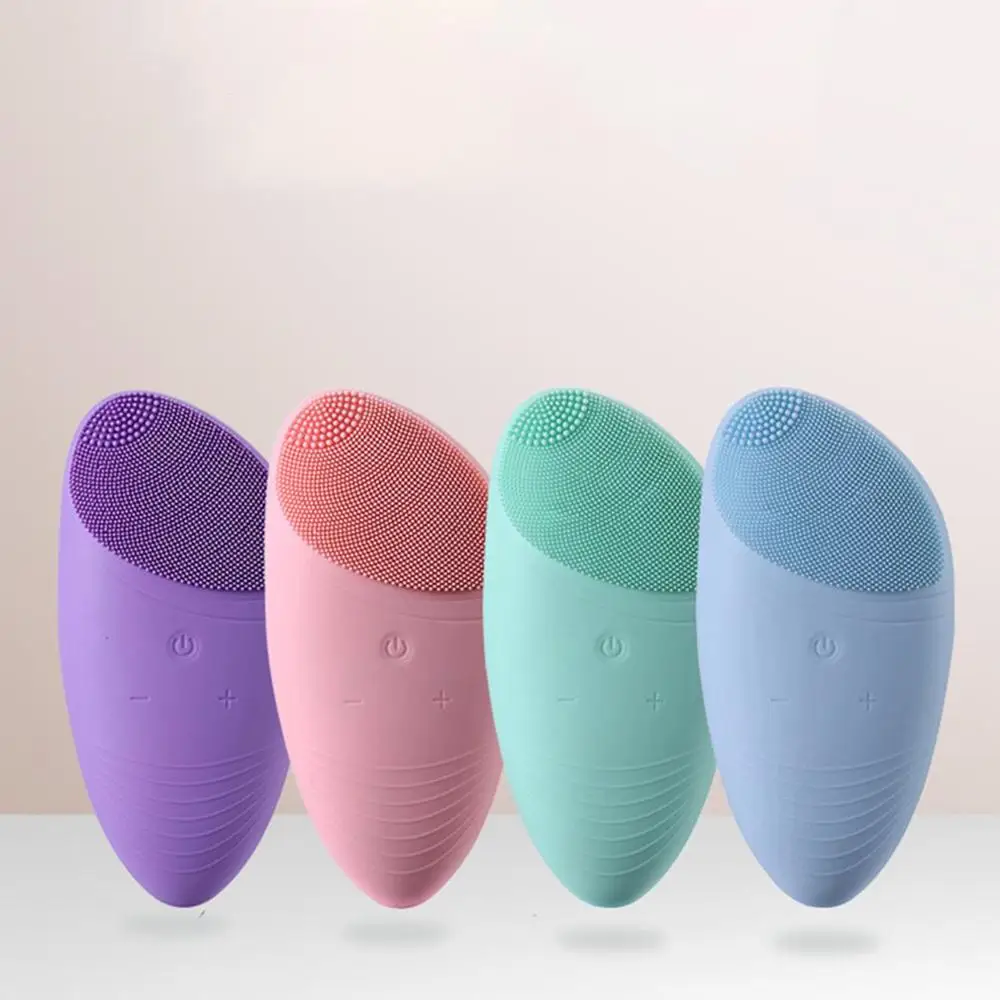 

Washing Artifact Silicone Electric Cleansing Instrument Usb Rechargeable Waterproof Beauty Instrument Face Brush