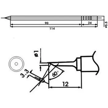 

AOYUE LF-1C welder Tip with resistance included