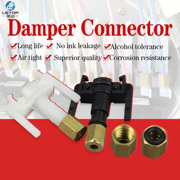 

10pcs/lot Eco Solvent DX5 Damper Connector for Mimaki JV33 130 160 JV5 TS3 printer