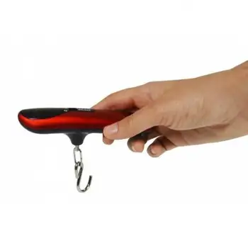 

SCALE LUGGAGE JOCCA 7014-UP TO 50KG - GRADUACION 100G-WEIGHING HOOK-LCD DISPLAY-2 * AAA