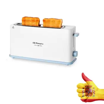 

Roaster PAN ORBEGOZO TO 4014 - 850W - 1 long slot-7 levels roasted-FUNC. Defrost-tray RECOGEMIGAS