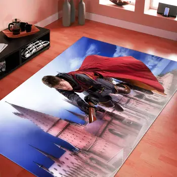 

Harry Potter 2 Patterned Carpet ,Non Slip Floor Carpet,Teen's Carpet,Turkish Rug