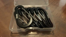Carabiner-Clips Acessories Multi-Tool Cc1-Steel Small Booms Fishing Outdoor Camping 6pcs