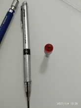 Lápiz mecánico de 2,0mm 2B, lápiz de actividades de escritura y dibujo, recambio de with12-color, papelería para oficina y escuela