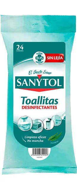 SANYTOL multi-surface disinfectant wipes 2 units