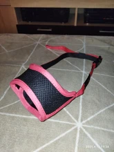 Perro NO muerde ajustable máscara transpirable ladrar morder de la boca de malla boca aseo Anti deja de masticar Anti corteza anti morder S-XXL