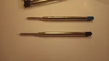 10 unids/lote, (negro) recambio de bolígrafo para, nuevo diseño varillas de bolígrafo/precio al por mayor recambio de bolígrafo de gel de metal de lujo