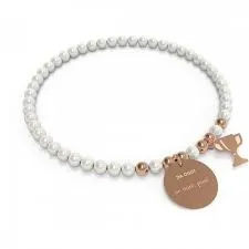 

Woman Bracelet 10 Good Propositi If You Want You Can Bon Bon Collection casual cod. B5114RO/WT