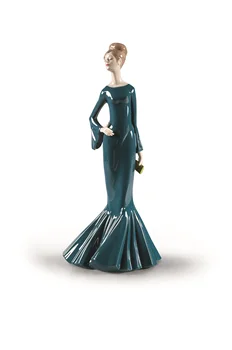 

NAO Figure Gala Evening. Sculpture Decoration Women. Porcelain woman
