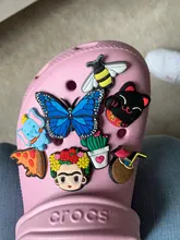 Shoe-Charms Buckle Unicorn Bee-Heart-Decoration-Accessories Bunny BAE Rabbit Kids Do