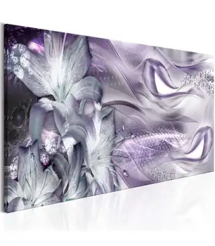 

Picture-Lilies and Waves (1 Part) Narrow Pale Violet