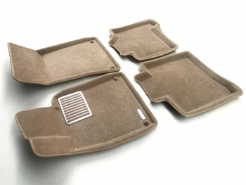 

Textile 3D mats euromat3d luxe in the salon for Mercedes-Benz W222 (S-Class) (2014-) with metal sub-spot