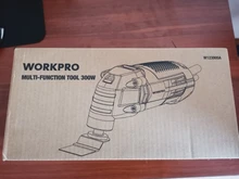 WORKPRO-herramienta oscilante multifunción para renovación del hogar, Kit de accesorios para carpintería, bricolaje