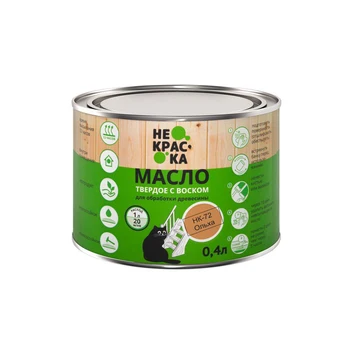

Oil for wood solid with wax некраска 0,4 L Alder