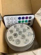 Submersible-Light Pond Underwater RGB with Magnet-And-Suction-Cup for 13-Led