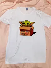 Camisetas con estampado de bebé, blusas informales de manga corta con cuello redondo, Harajuku, geniales, Tops para mujer