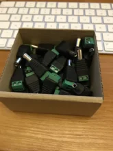 Jack-Adapter Connector-Plug Led-Light Power CCTV 10pcs DC for Single-Color 12V