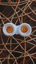 AMARA-lentes de contacto de colores para Halloween, 1 par, para ojos, maquillaje, fiesta, 1 año