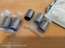 Uds LM8UU 8mm LM3UU LM4UU LM5UU LM6UU LM10UU LM12UU LM16UU LM20UU lineal casquillo CNC cojinete para varilla de partes del eje