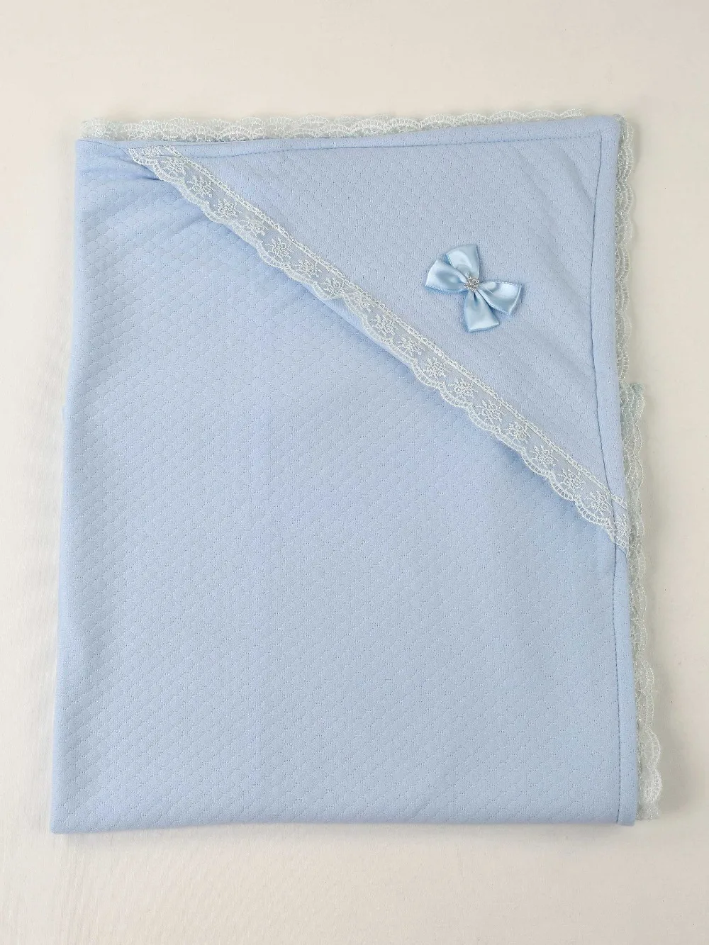 078-10051-015 Mavi 85X85 cm Erkek Bebek Kundak Battaniye (2)